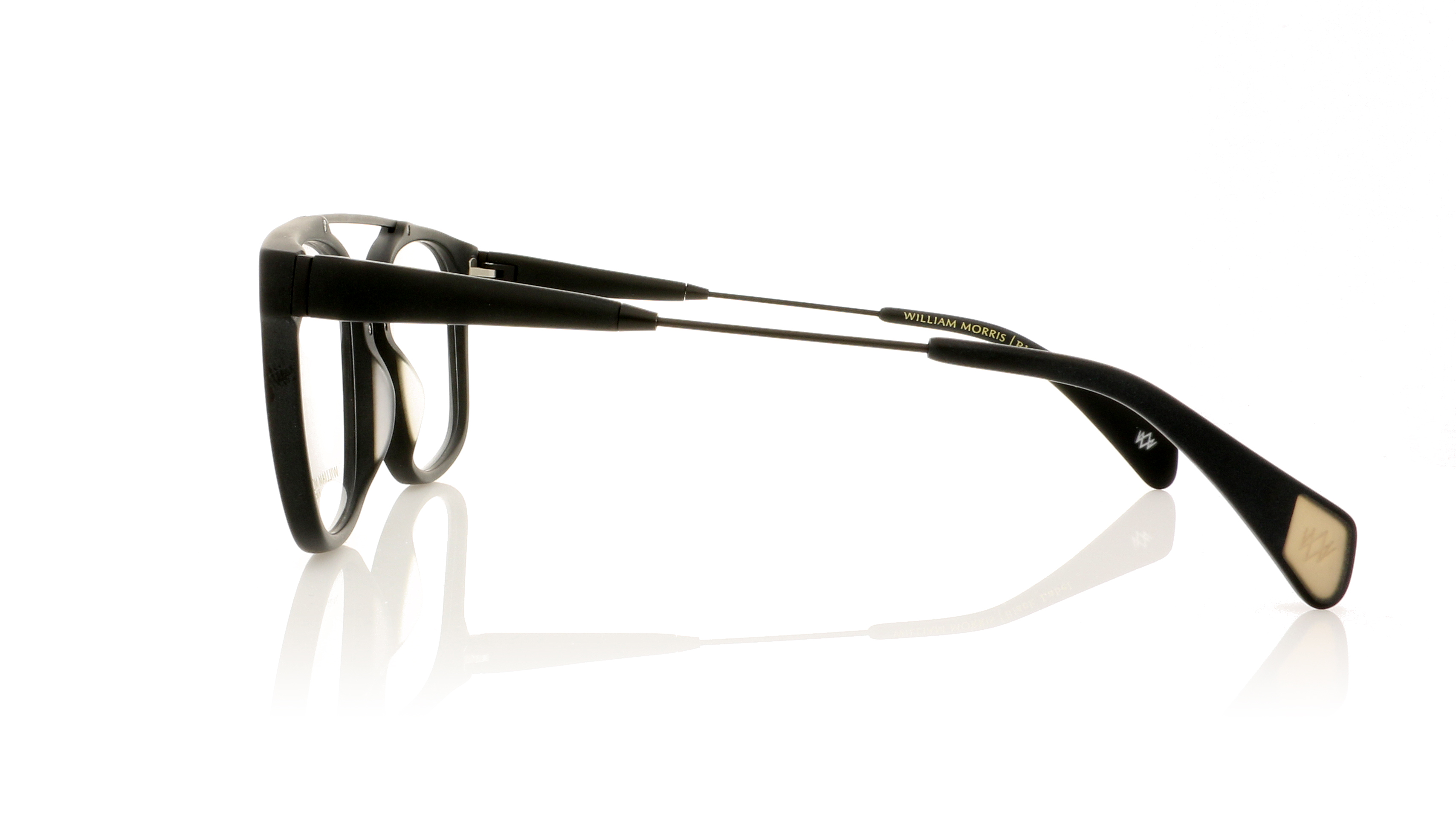 William Morris BL036 Matte Black C5 Glasses