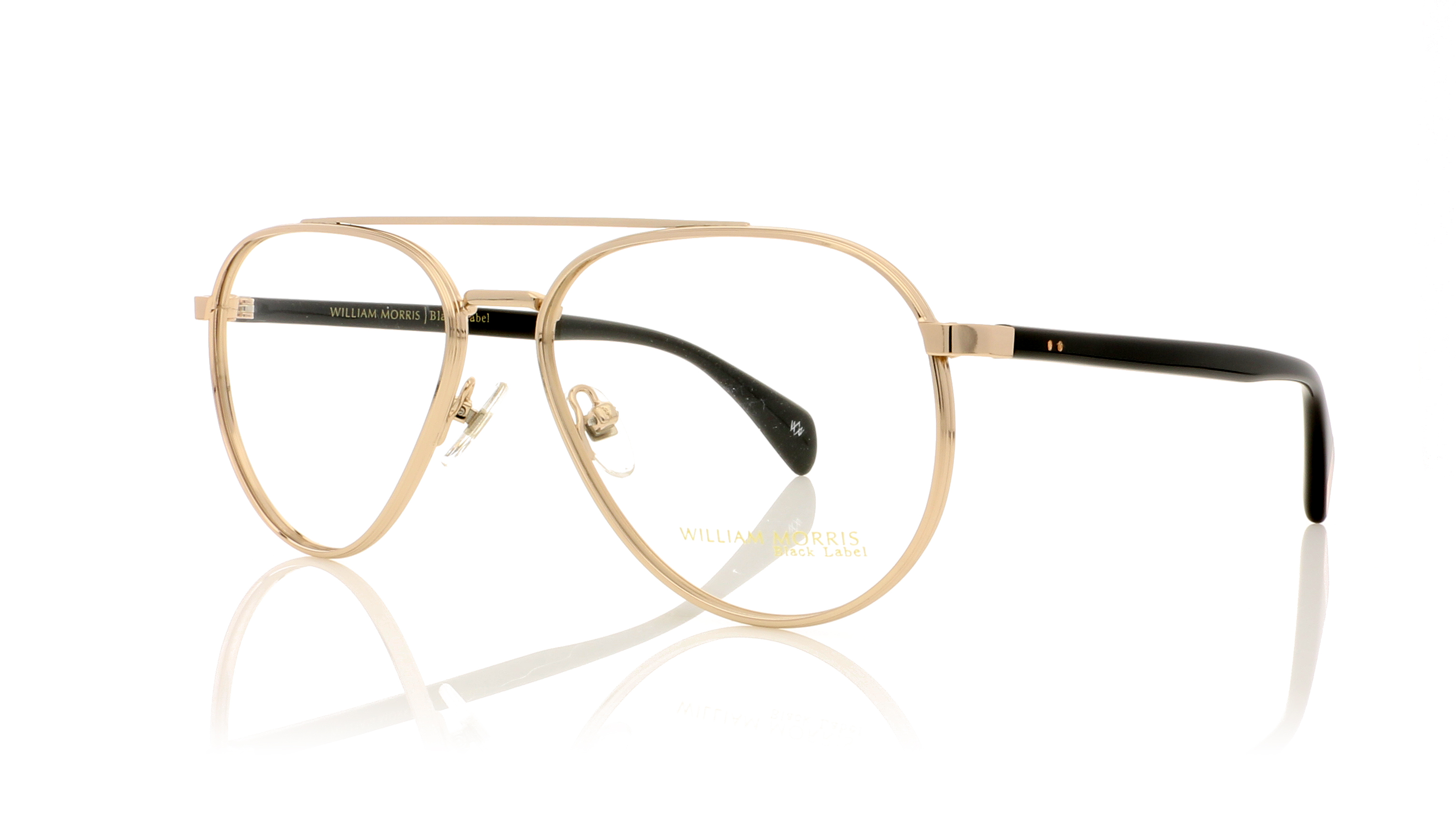 William Morris BL046 Gold/black C2 Glasses