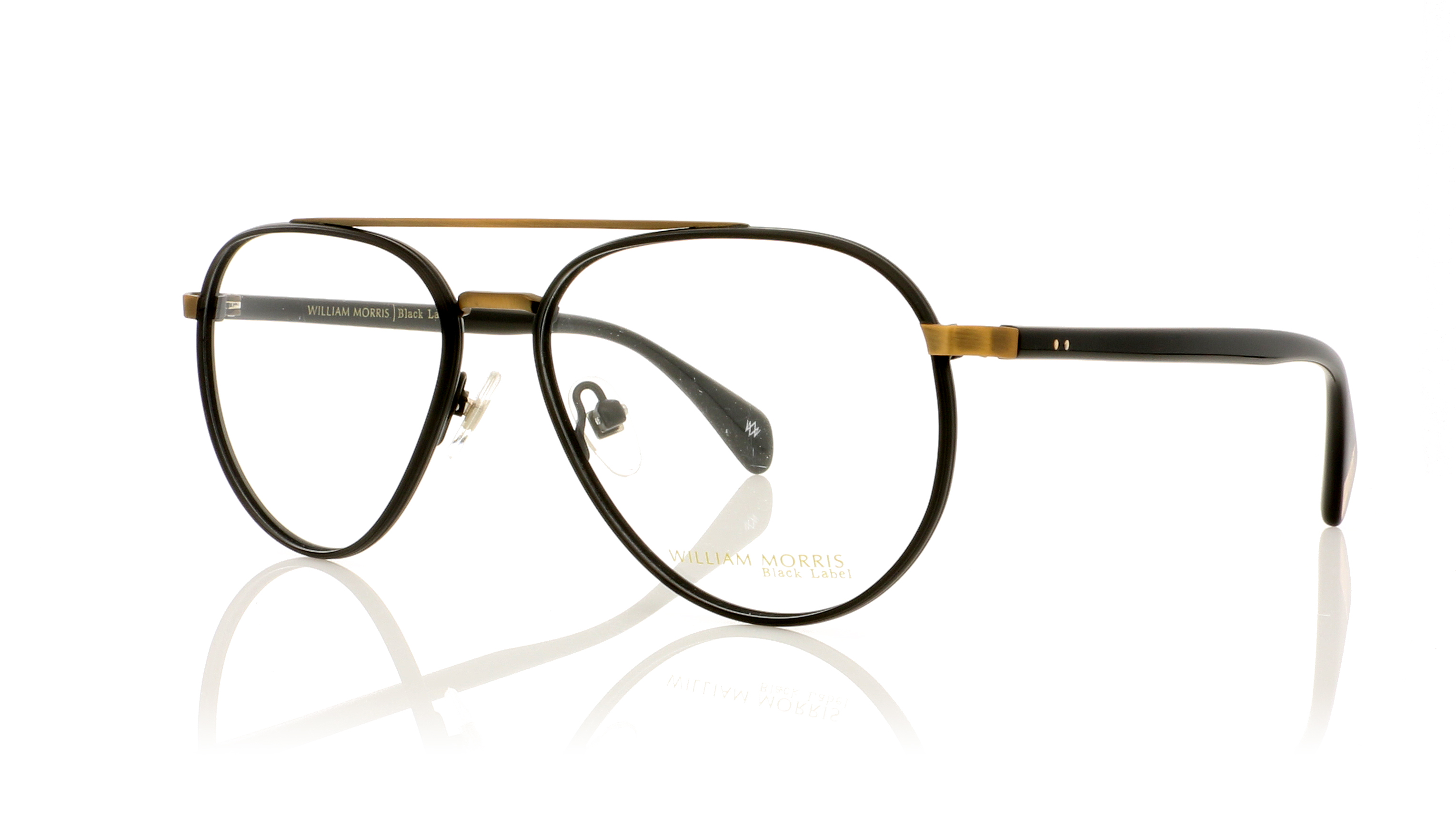 William Morris BL046 Black/bronze C3 Glasses