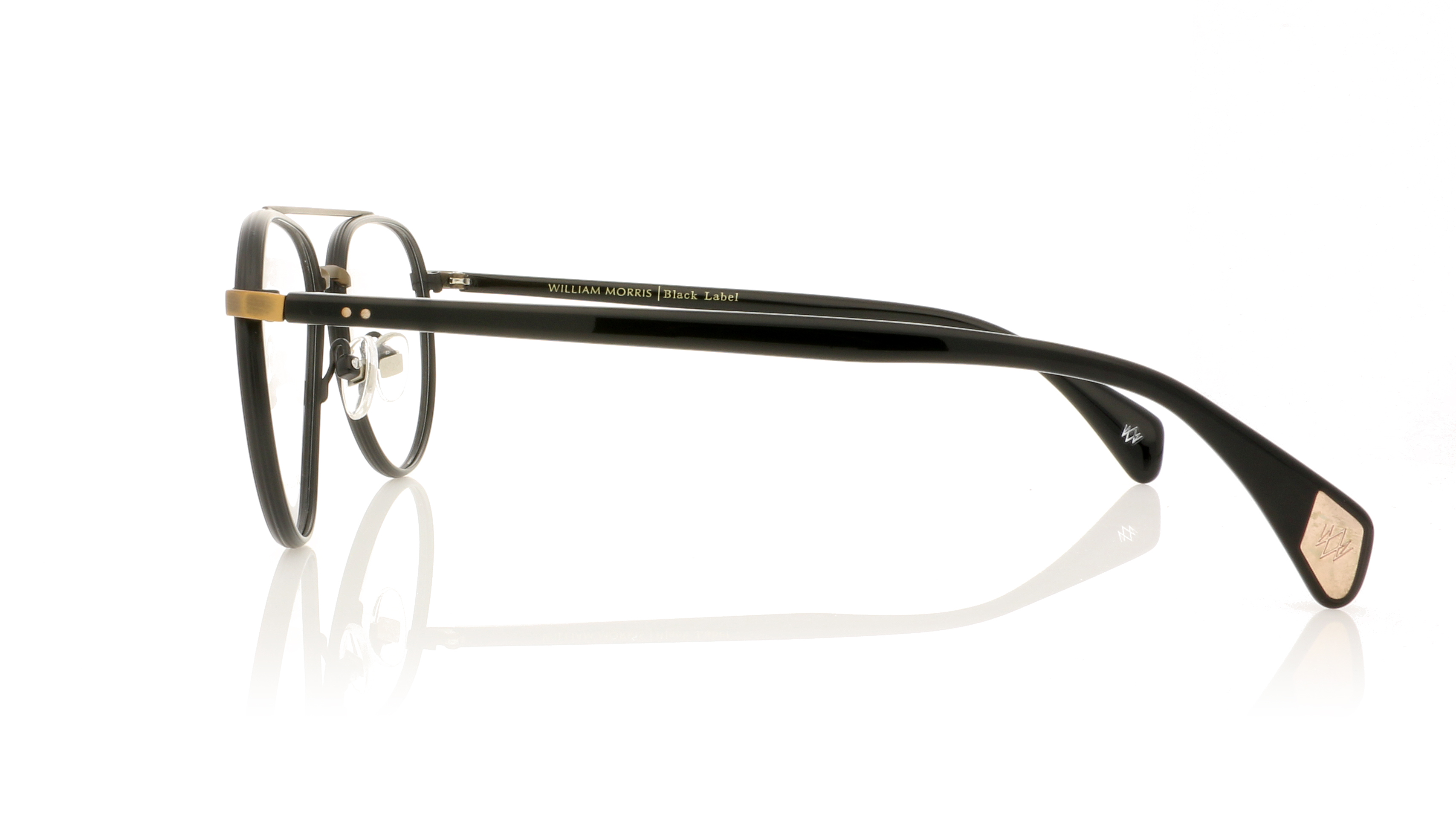 William Morris BL046 Black/bronze C3 Glasses