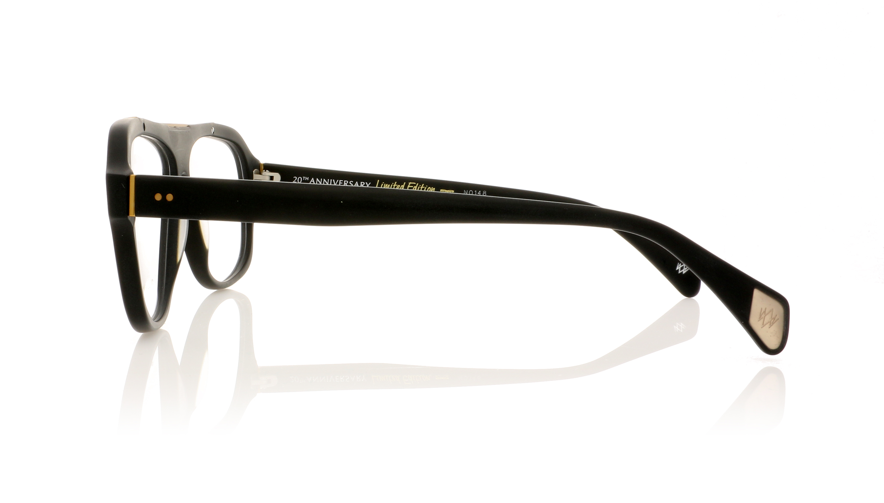 William Morris BL049 Matte Black/bronze C3 Glasses