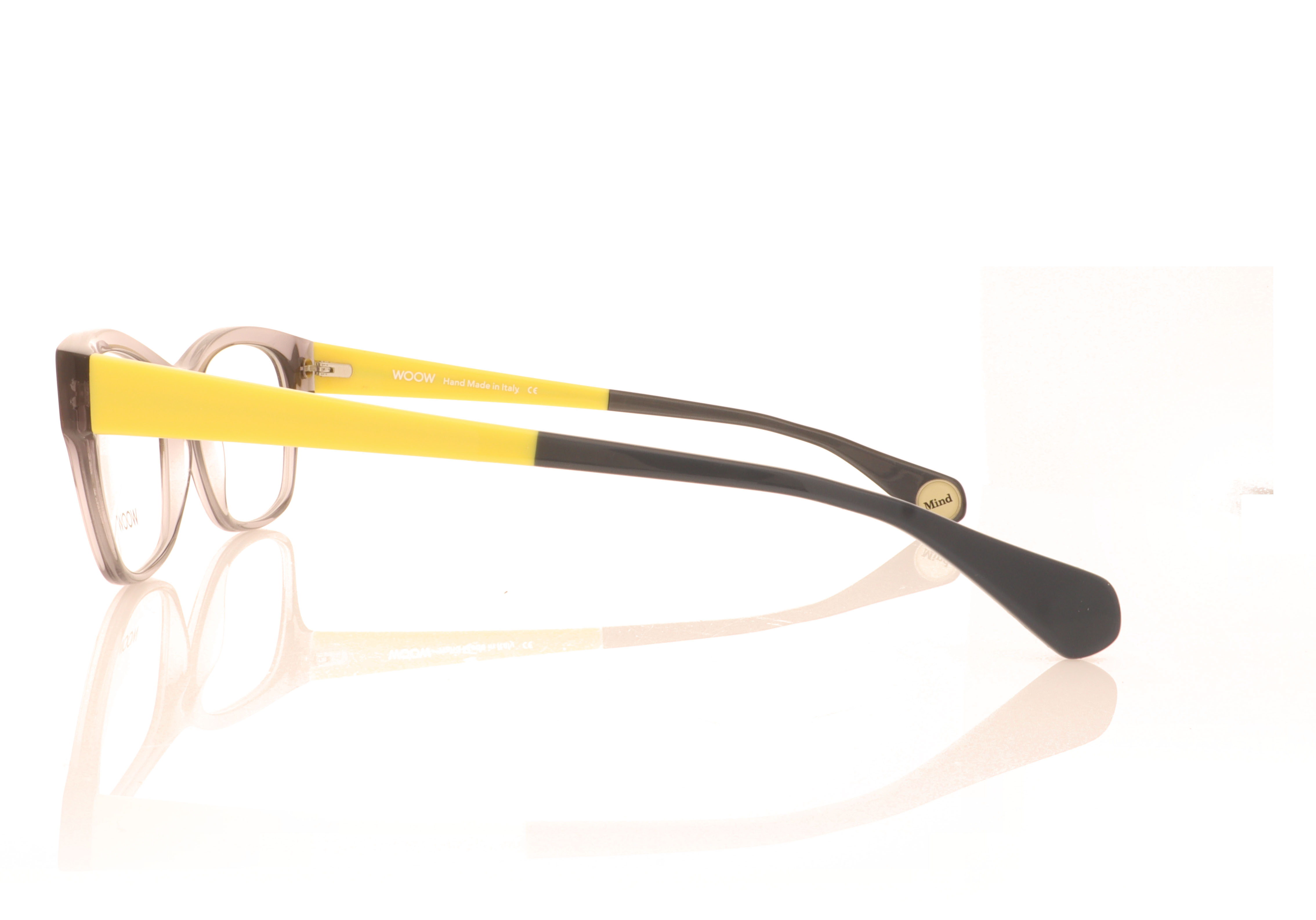 Woow Never Mind 1 Transparent Grey/Yellow 407 Glasses