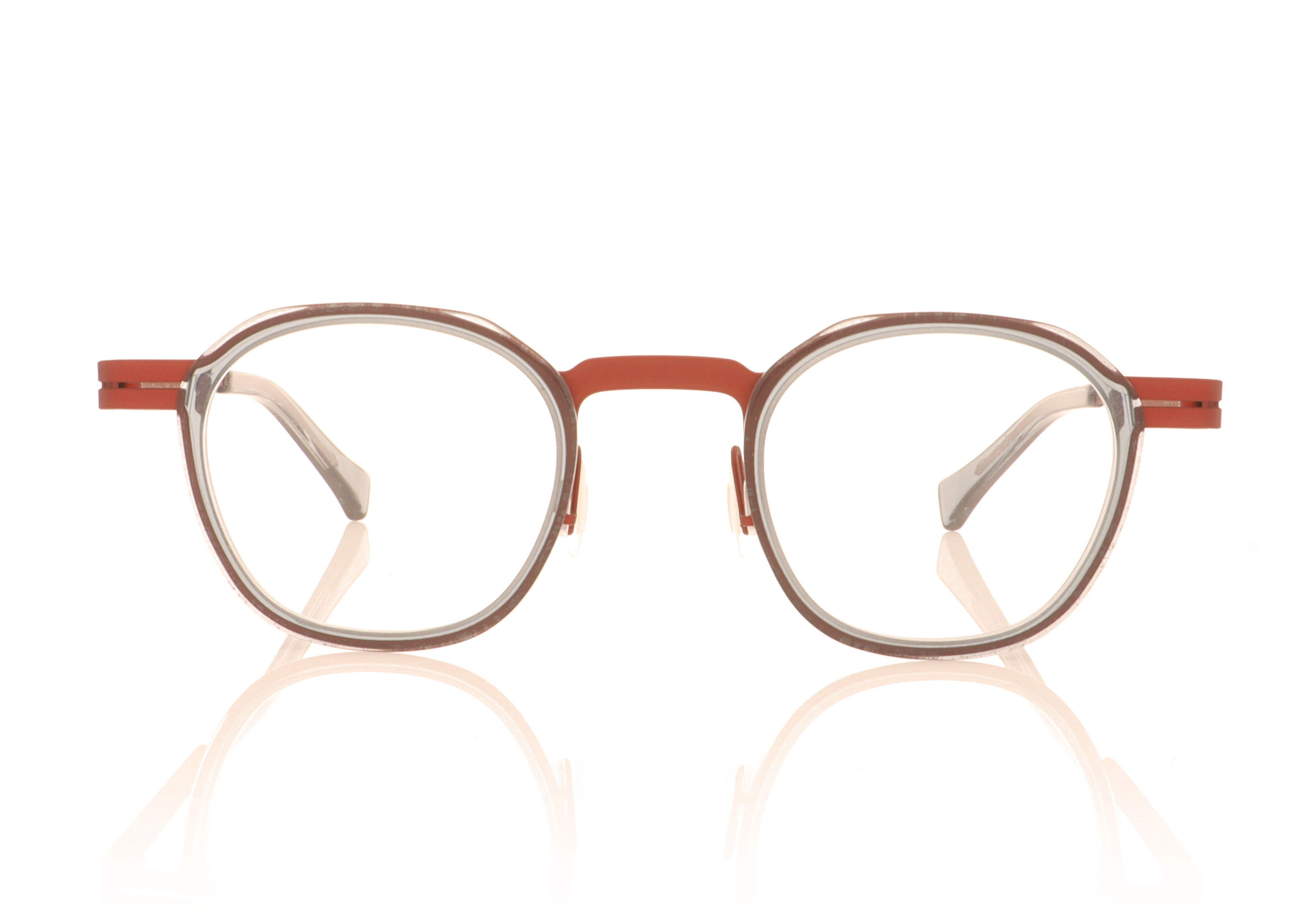 XIT Eyewear C 017 Red Grey 003 Glasses