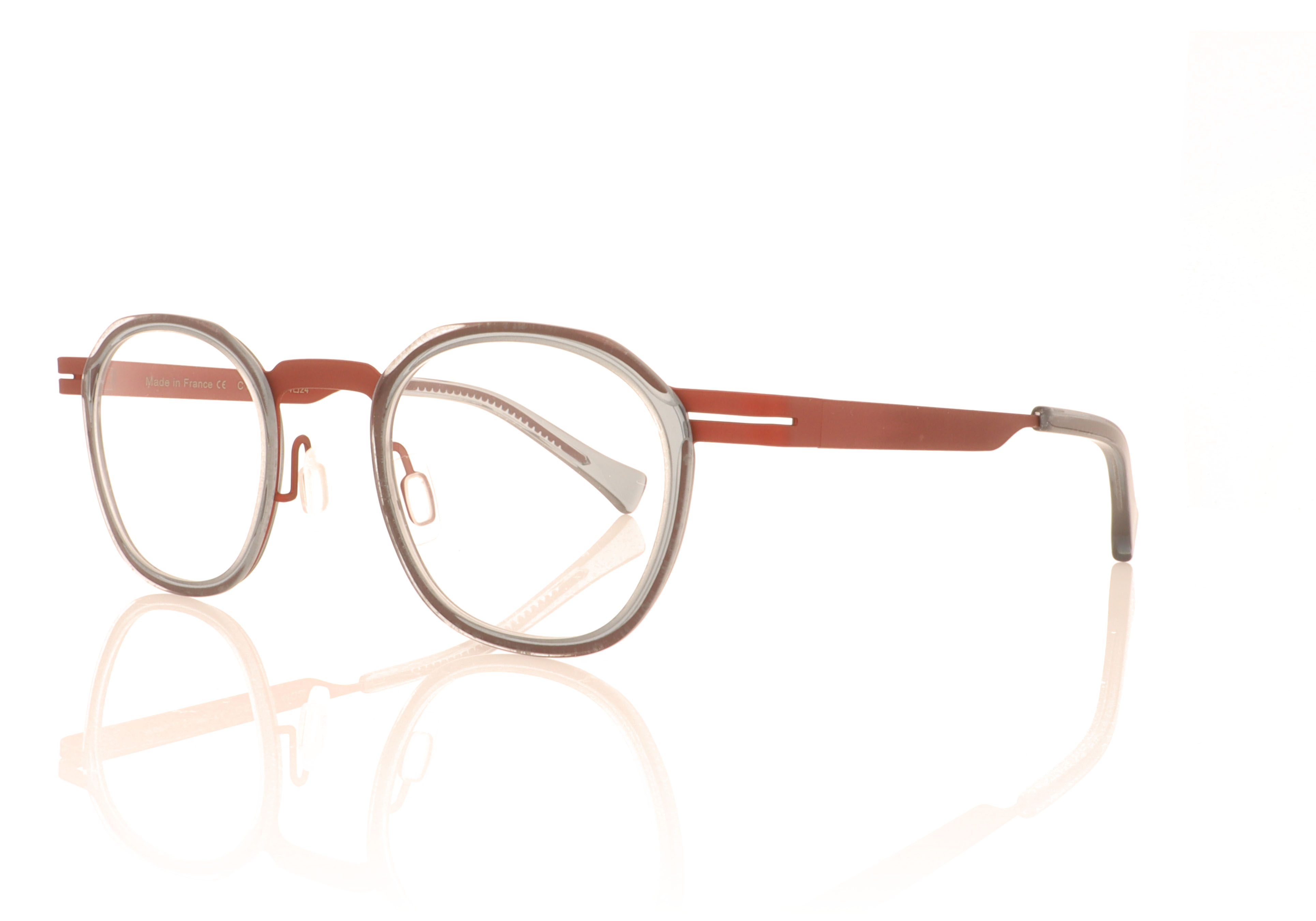 XIT Eyewear C 017 Red Grey 003 Glasses