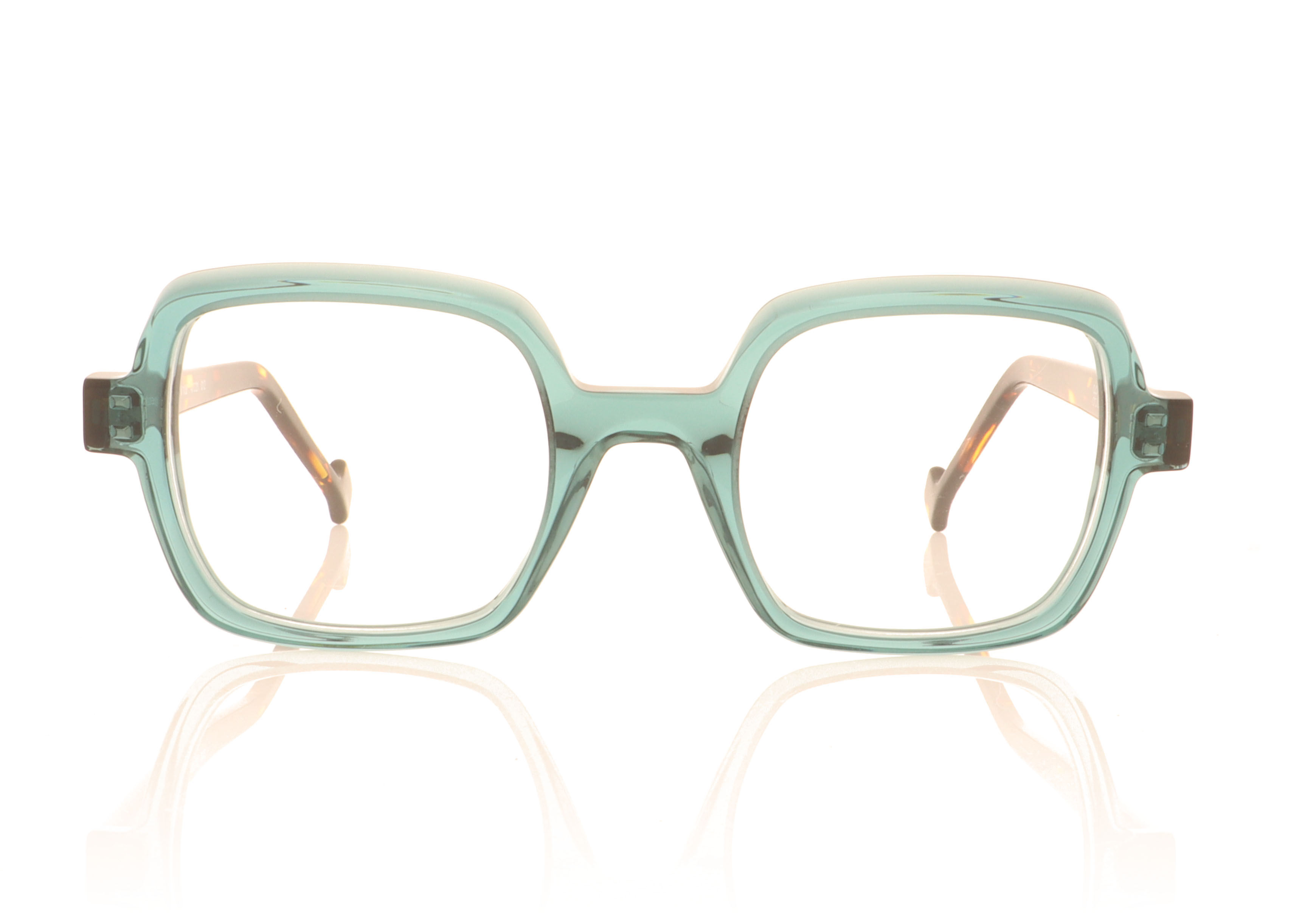 XIT Eyewear 108 Green Tortoise 012 Glasses