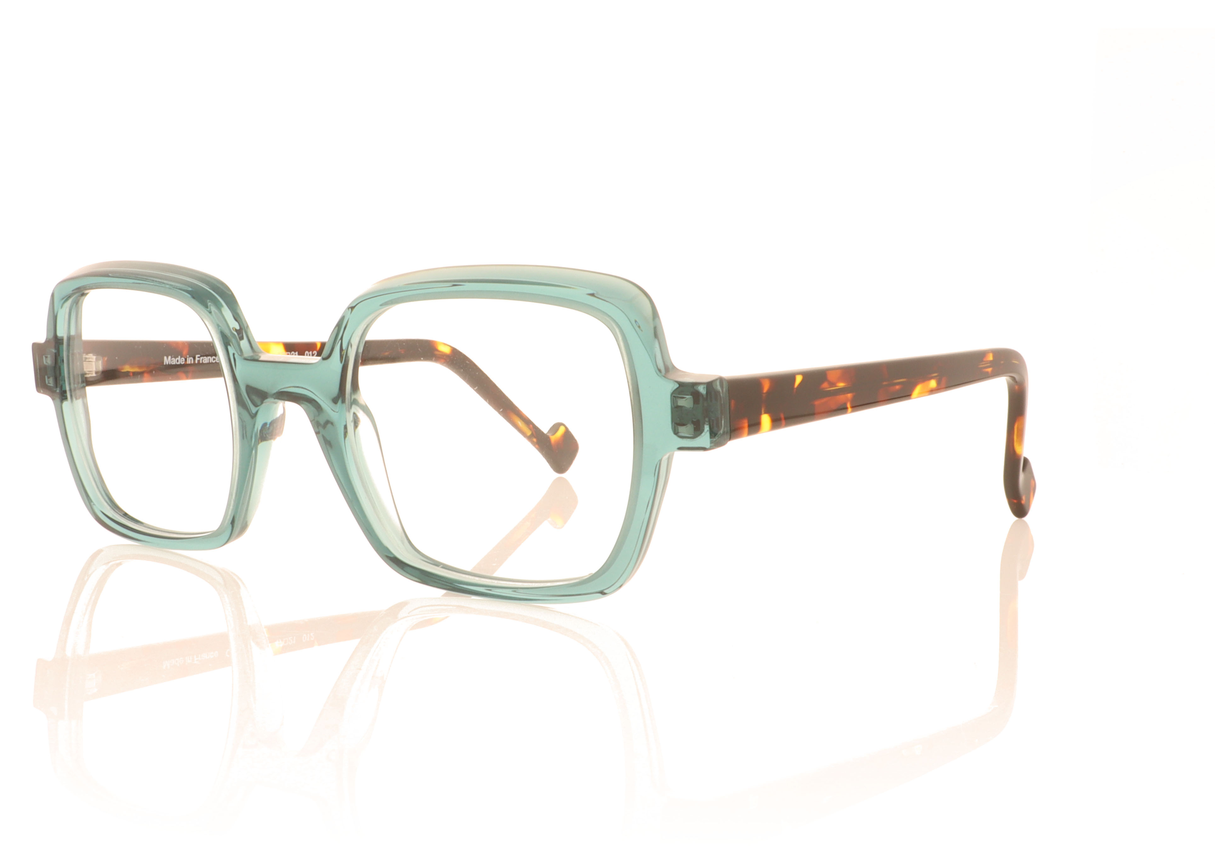 XIT Eyewear 108 Green Tortoise 012 Glasses
