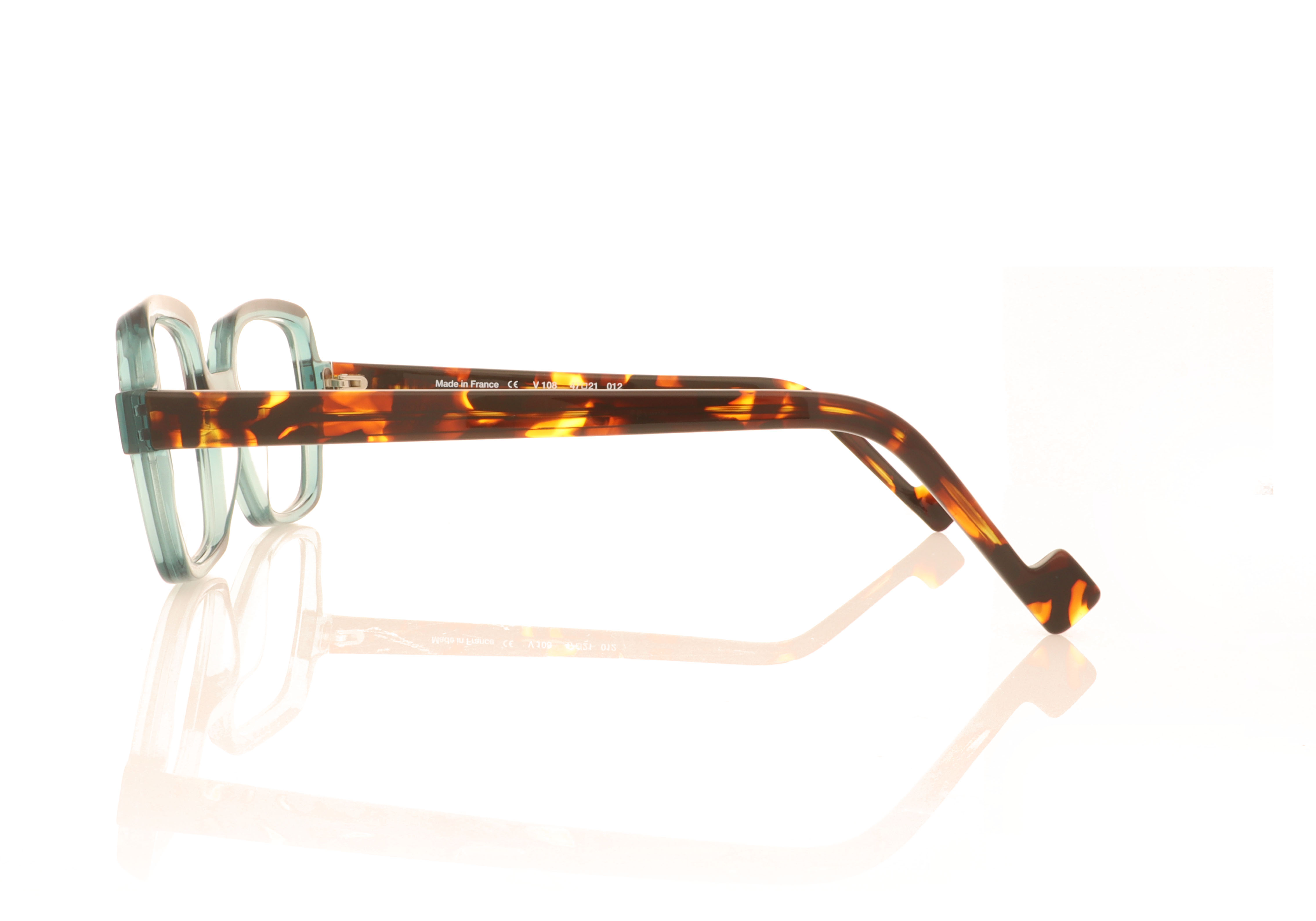 XIT Eyewear 108 Green Tortoise 012 Glasses