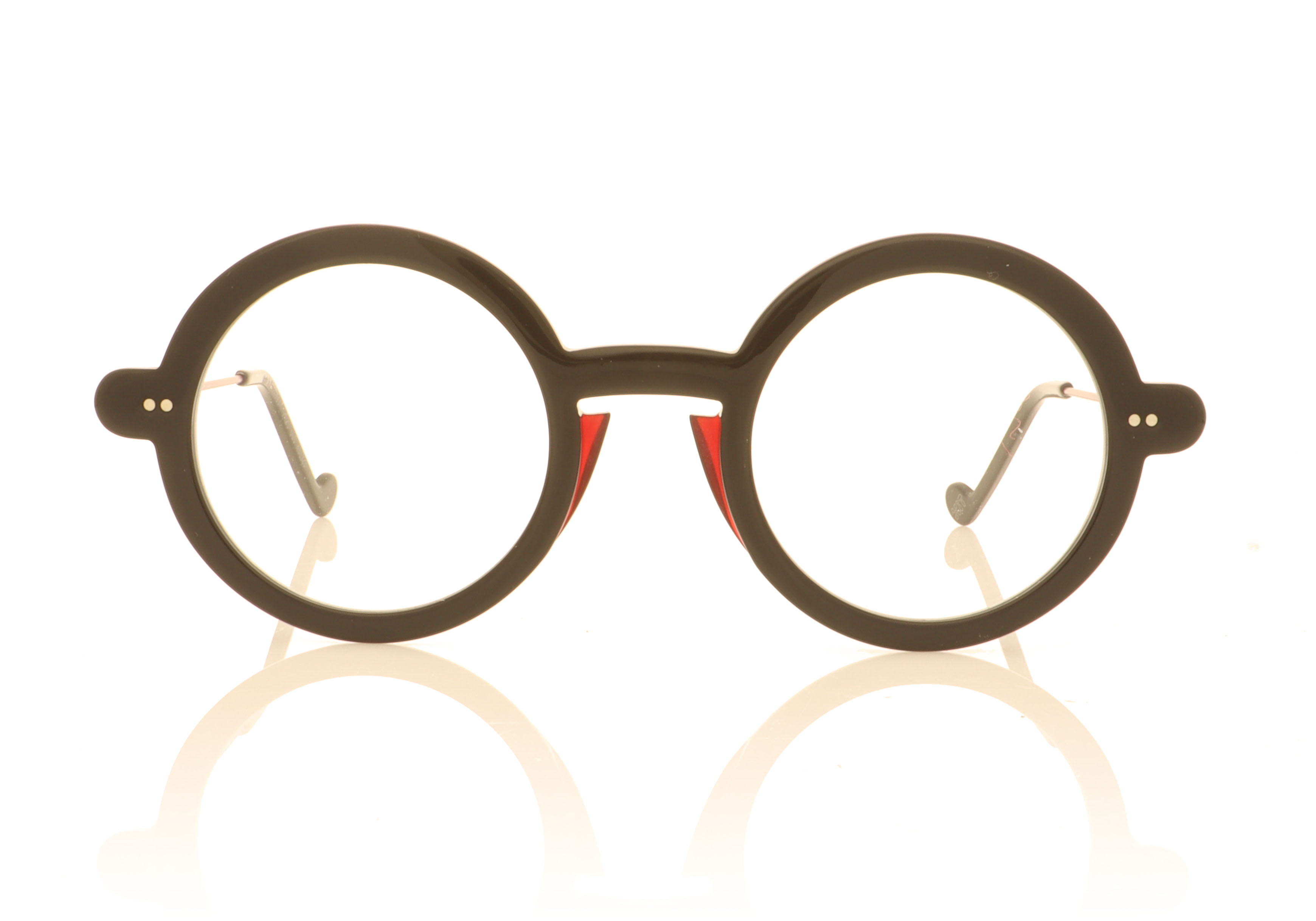 XIT Eyewear 420 Black Red 000 Glasses