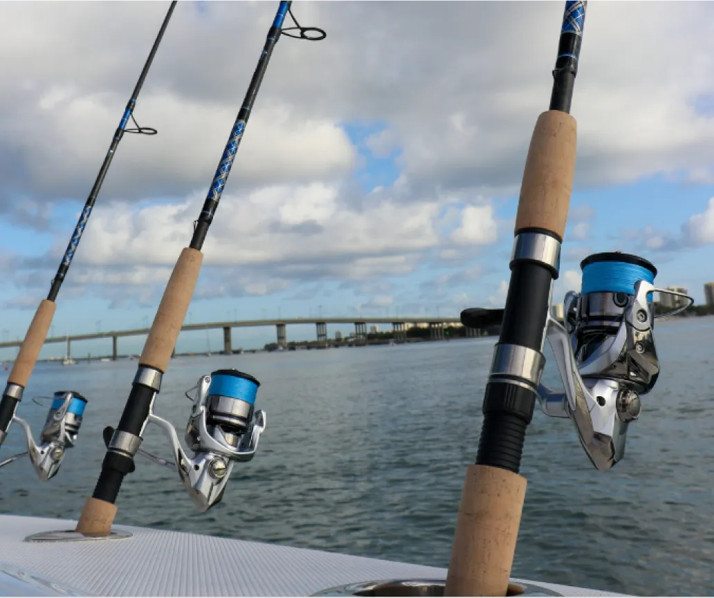Image of an excited Fishing On Me gift card recipient. Their thank you note is below.