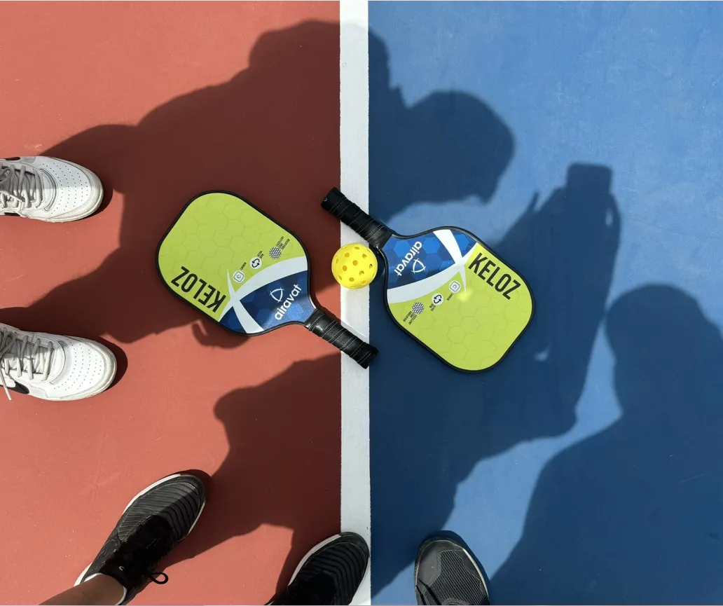 Image of an excited Pickleball On Me gift card recipient. Their thank you note is below.