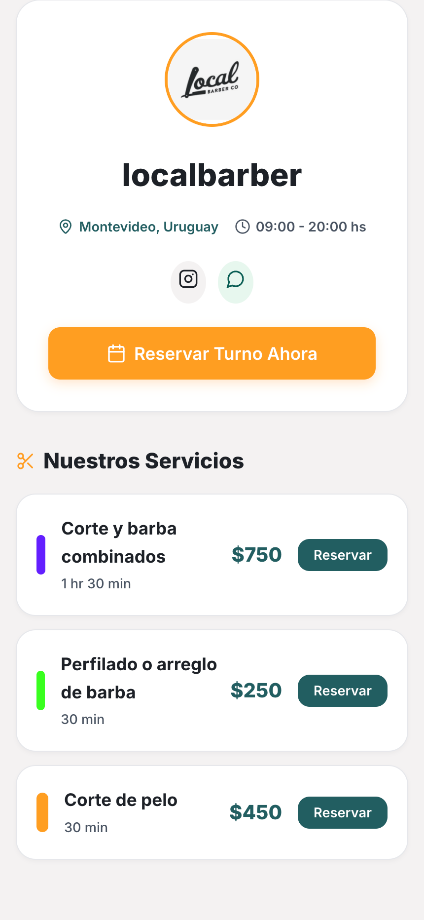 MyBarberLink Captura 6