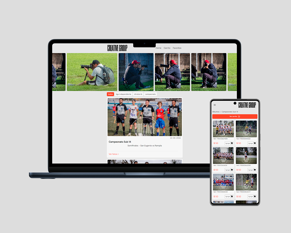 Creative Group - Fotos de tus eventos deportivos favoritos