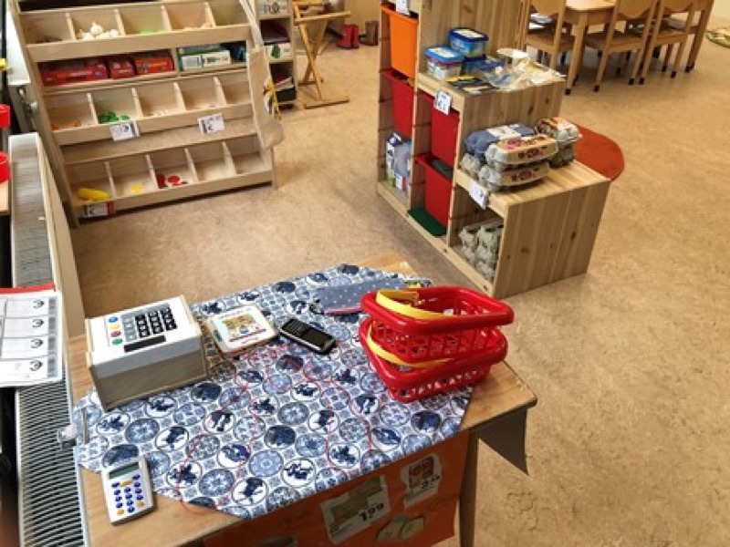 Voorbeeld van In de boerderijwinkel