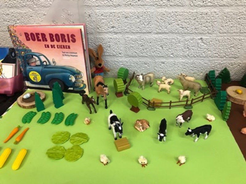 Voorbeeld van Verteltafel boerderij