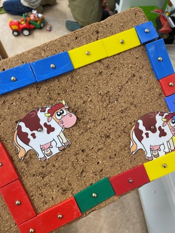 Voorbeeld van Weilanden en hokken met Hamertje Tik