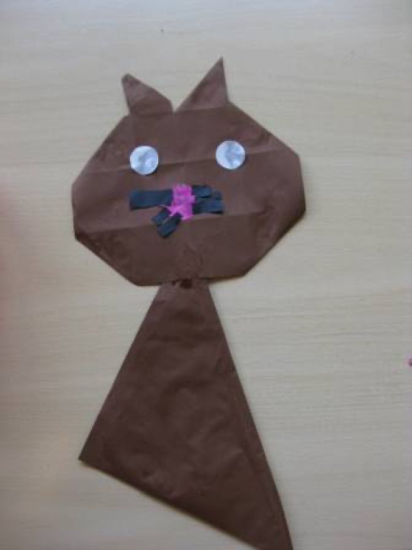 Voorbeeld van Poes vouwen