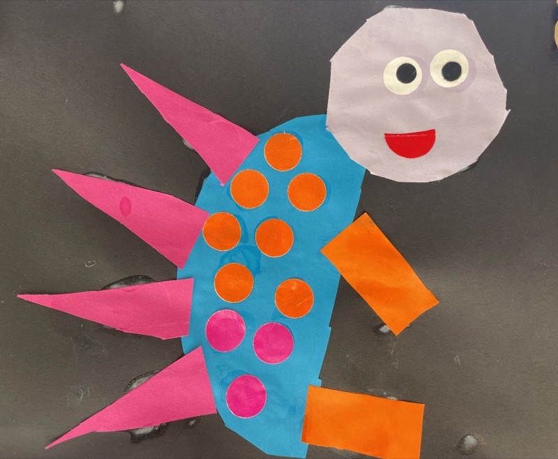 Voorbeeld van Een dino (Koekeloere)