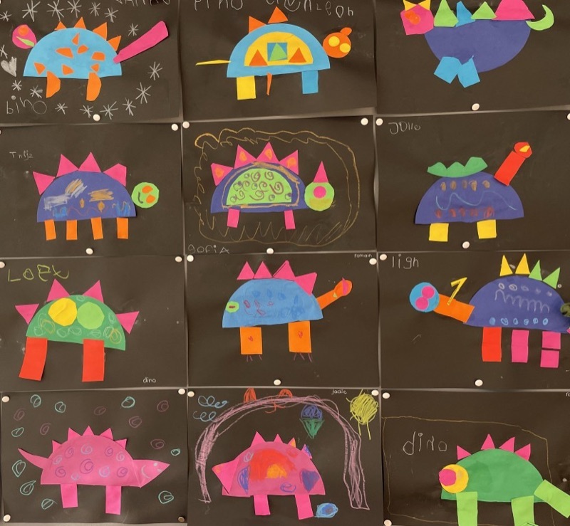 Voorbeeld van Mijn dino