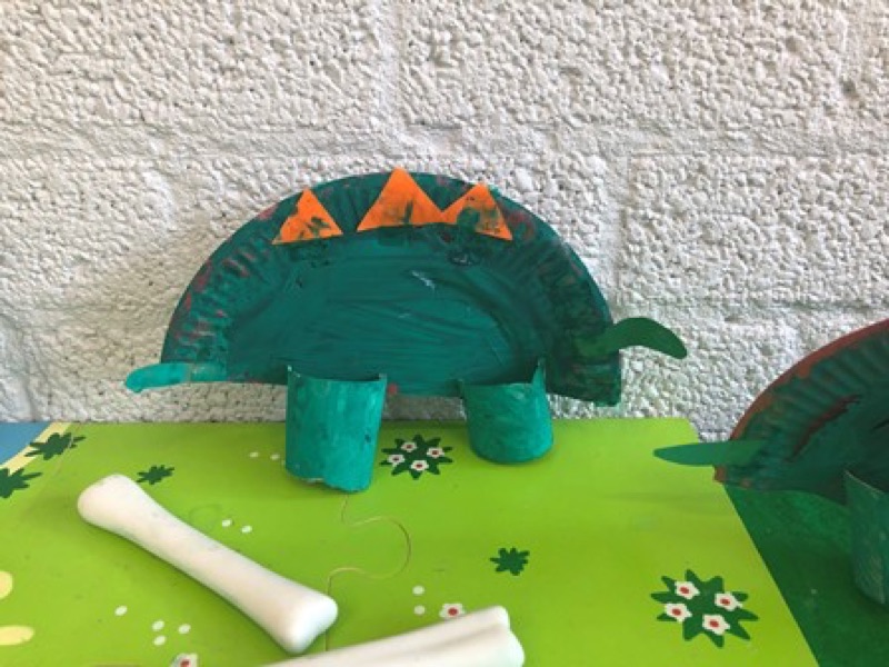 Voorbeeld van Stegosaurus