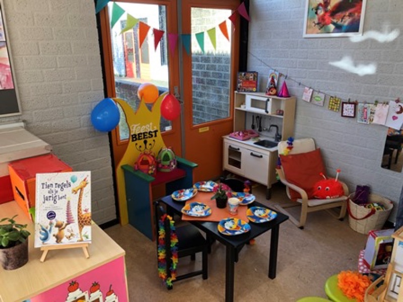 Voorbeeld van Feest in de huishoek