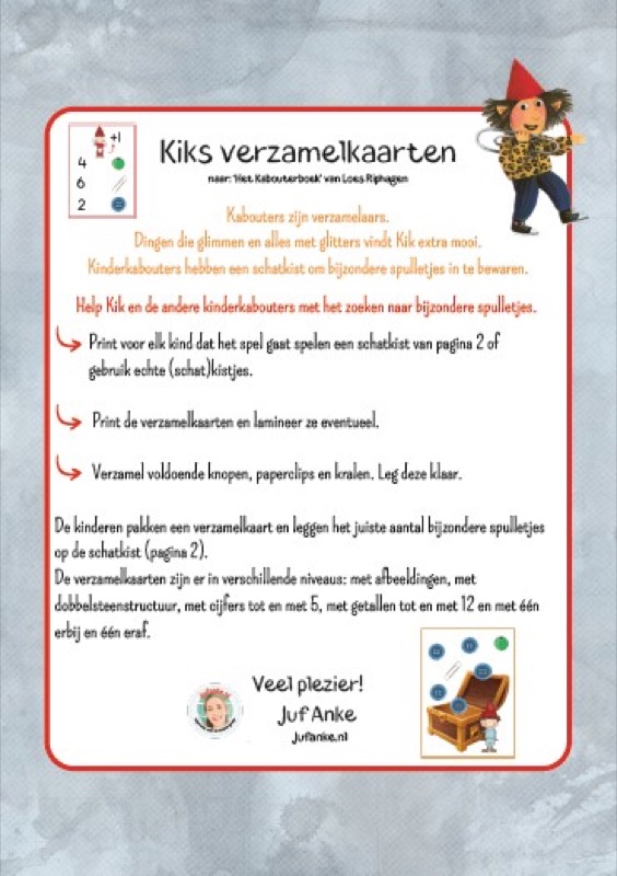 Voorbeeld van Kiks Verzamelkaarten