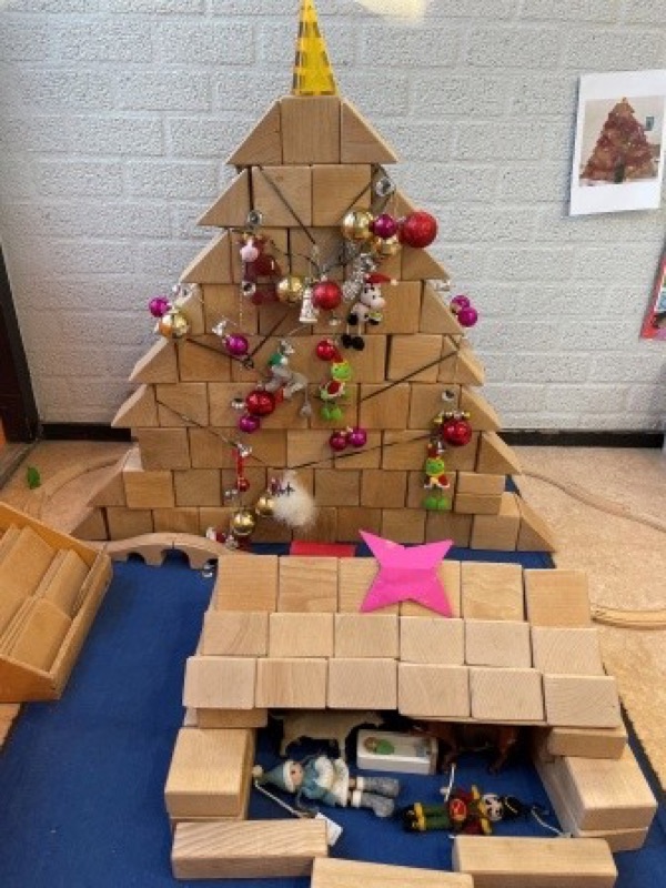 Voorbeeld van Bouwhoek kerst