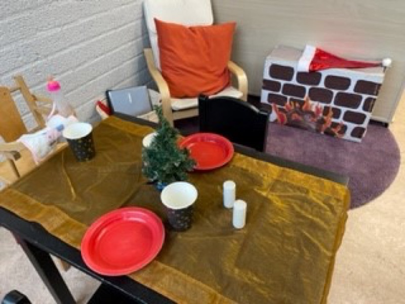 Voorbeeld van Kerst in de huishoek