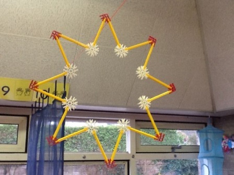 Voorbeeld van Kerst met K'nex