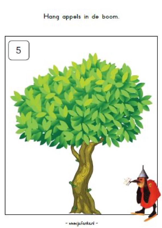 Voorbeeld van De appelboom van Jeroen Bosch telkaarten