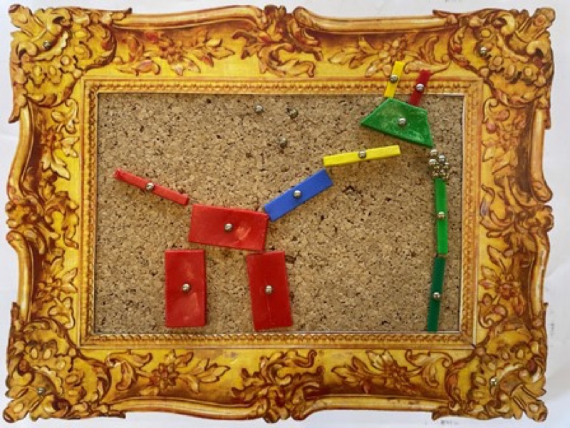 Voorbeeld van Kunst met Hamertje Tik