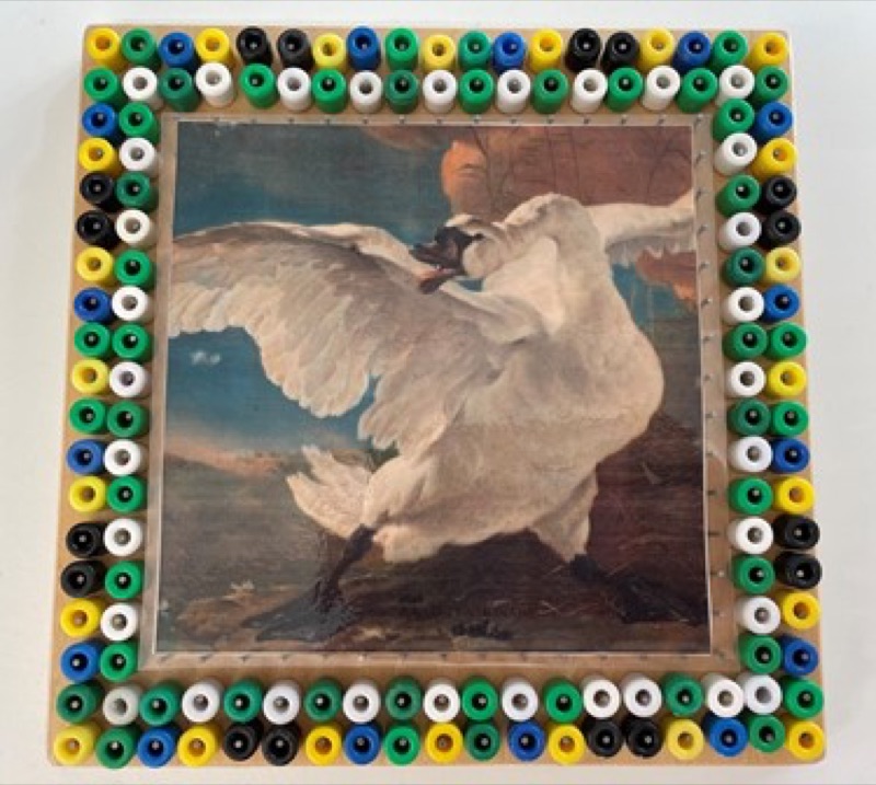 Voorbeeld van Kunst op de kralenplank