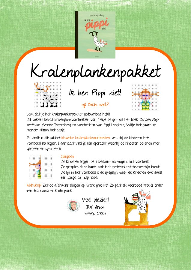 Voorbeeld van De vlechten van Pippi