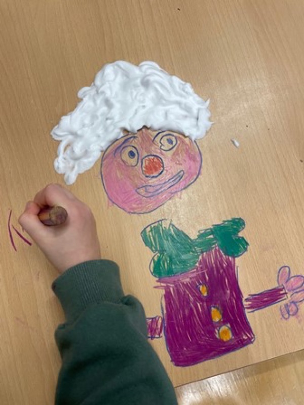 Voorbeeld van Gekke haren met scheerschuim