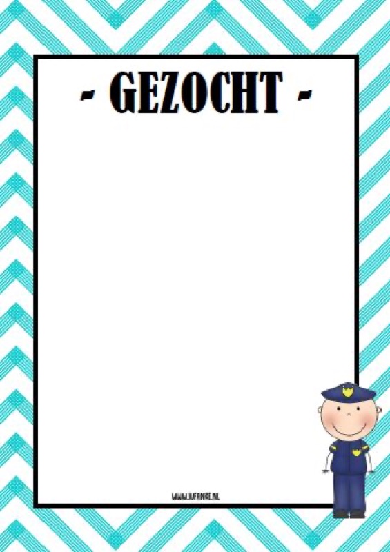 Voorbeeld van Gezocht!