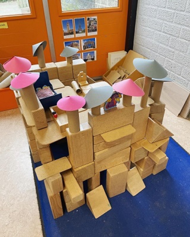 Voorbeeld van Bouwhoek met kastelen