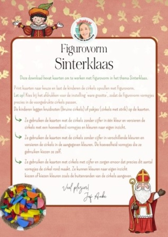 Voorbeeld van Figurovorm Sinterklaas