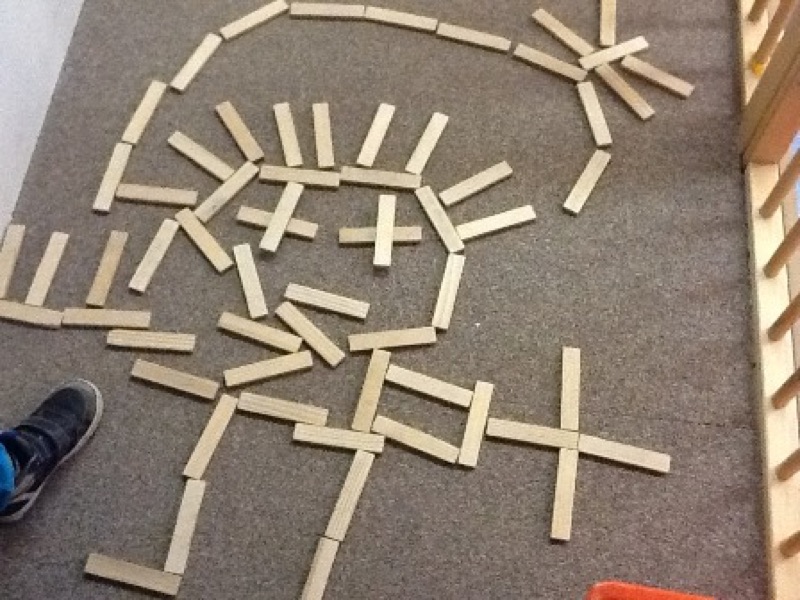 Voorbeeld van Kapla Sint en Piet