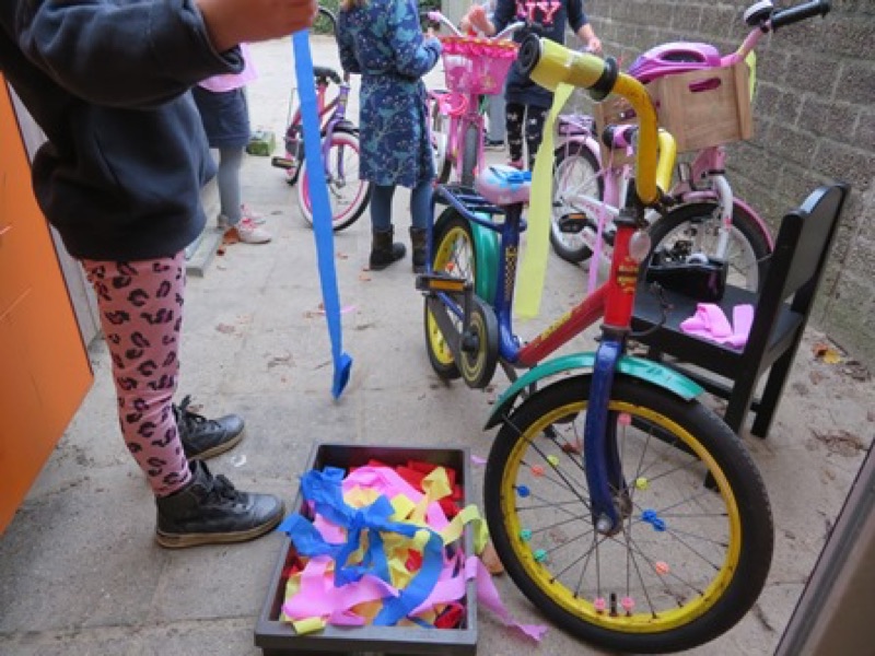Voorbeeld van Versier je fiets