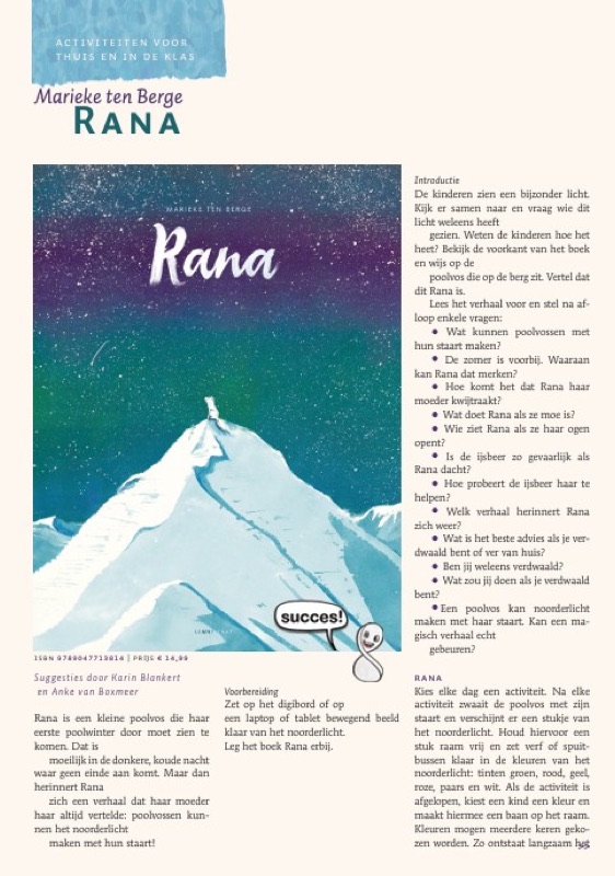 Voorbeeld van Gratis lessuggesties bij Rana (Lemniscaat)