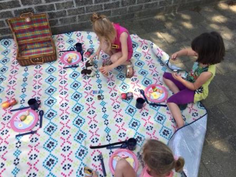Voorbeeld van Picknicken in het lokaal