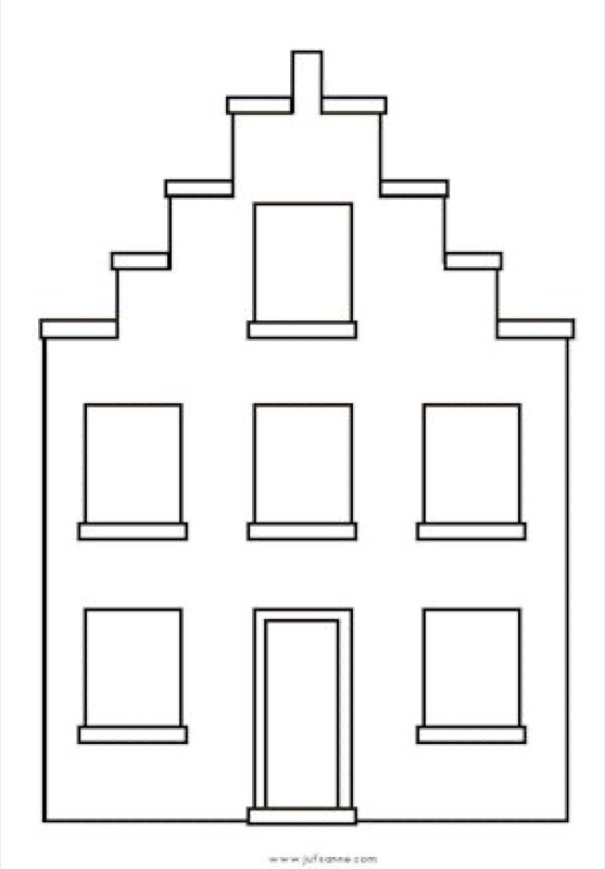 Voorbeeld van Huis met trapgevel