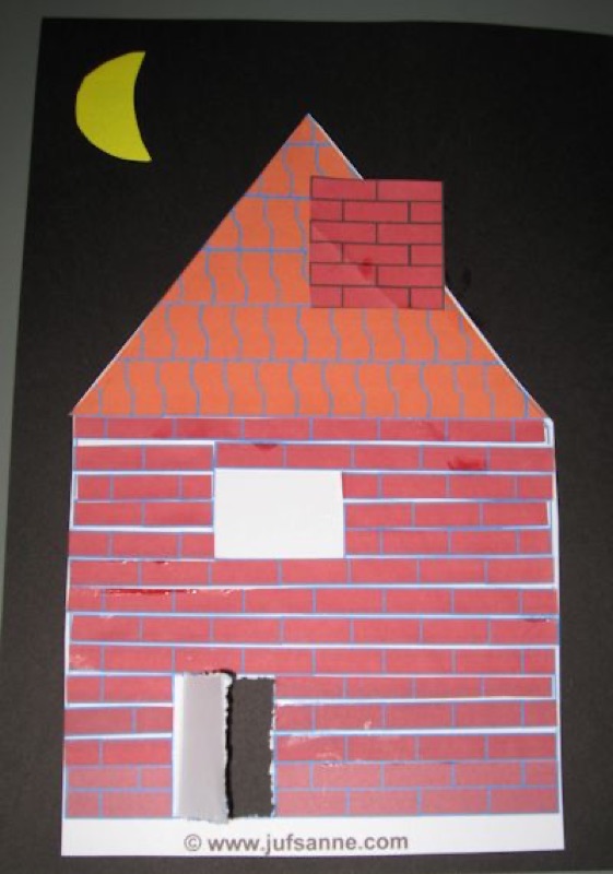 Voorbeeld van Huis metselen