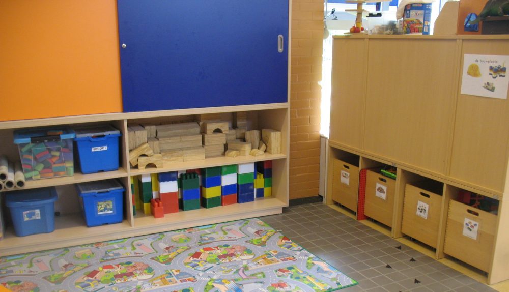 Voorbeeld van Rekenspel: hoeveel bouwstenen heb je nog nodig?