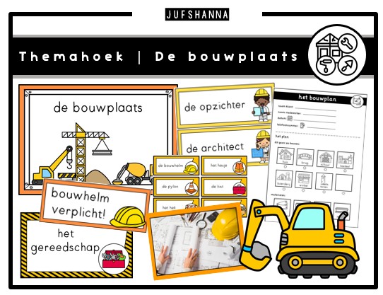 Voorbeeld van Themahoek: de bouwplaats