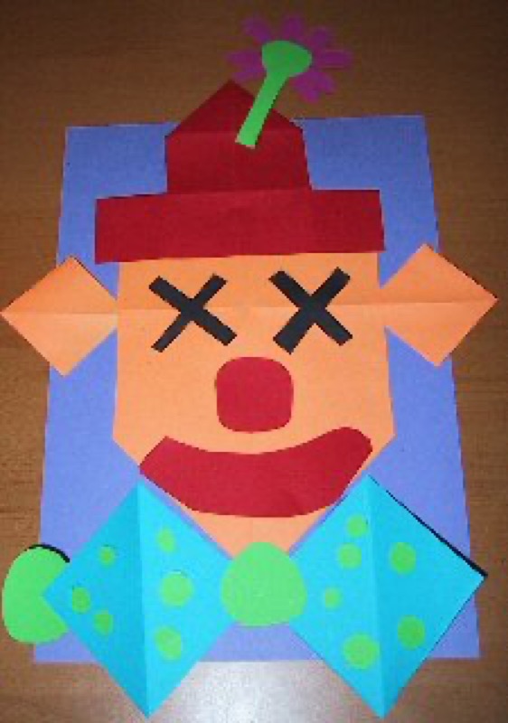 Voorbeeld van Clown met fopstrik