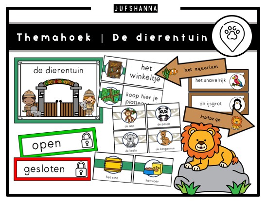 Voorbeeld van Themahoek: de dierentuin