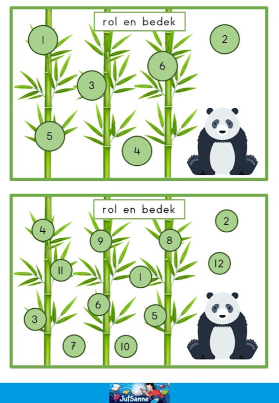 Voorbeeld van Rol en bedek