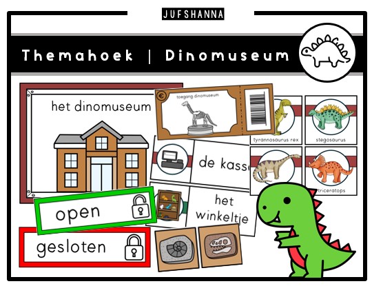 Voorbeeld van Themahoek: het dinomuseum