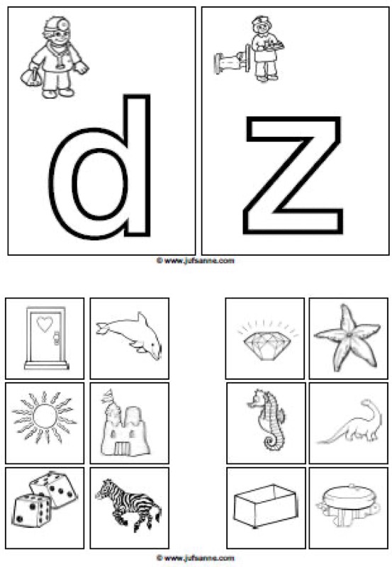 Voorbeeld van De d van dokter of de z van zuster