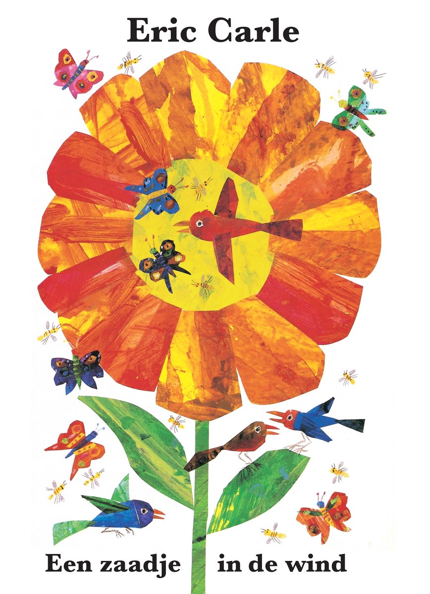 Voorbeeld van Prentenboek: Een zaadje in de wind (Eric Carle)